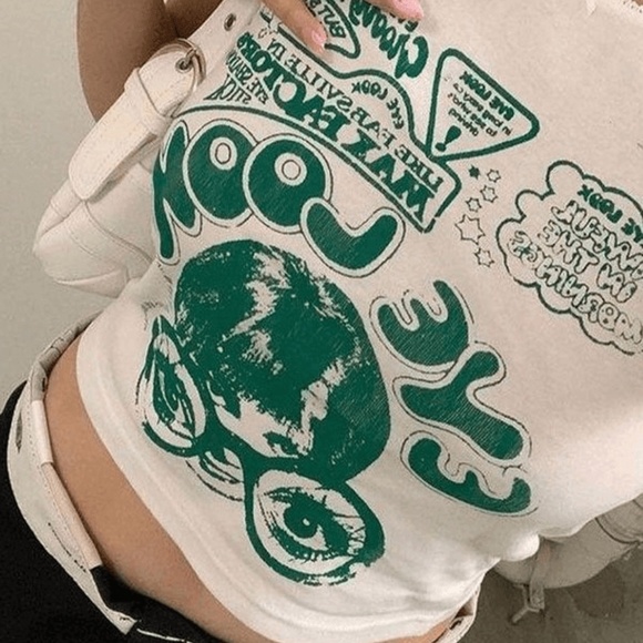 zahra mustin iconic "eye look" tank BNWOT - Picture 2 of 2